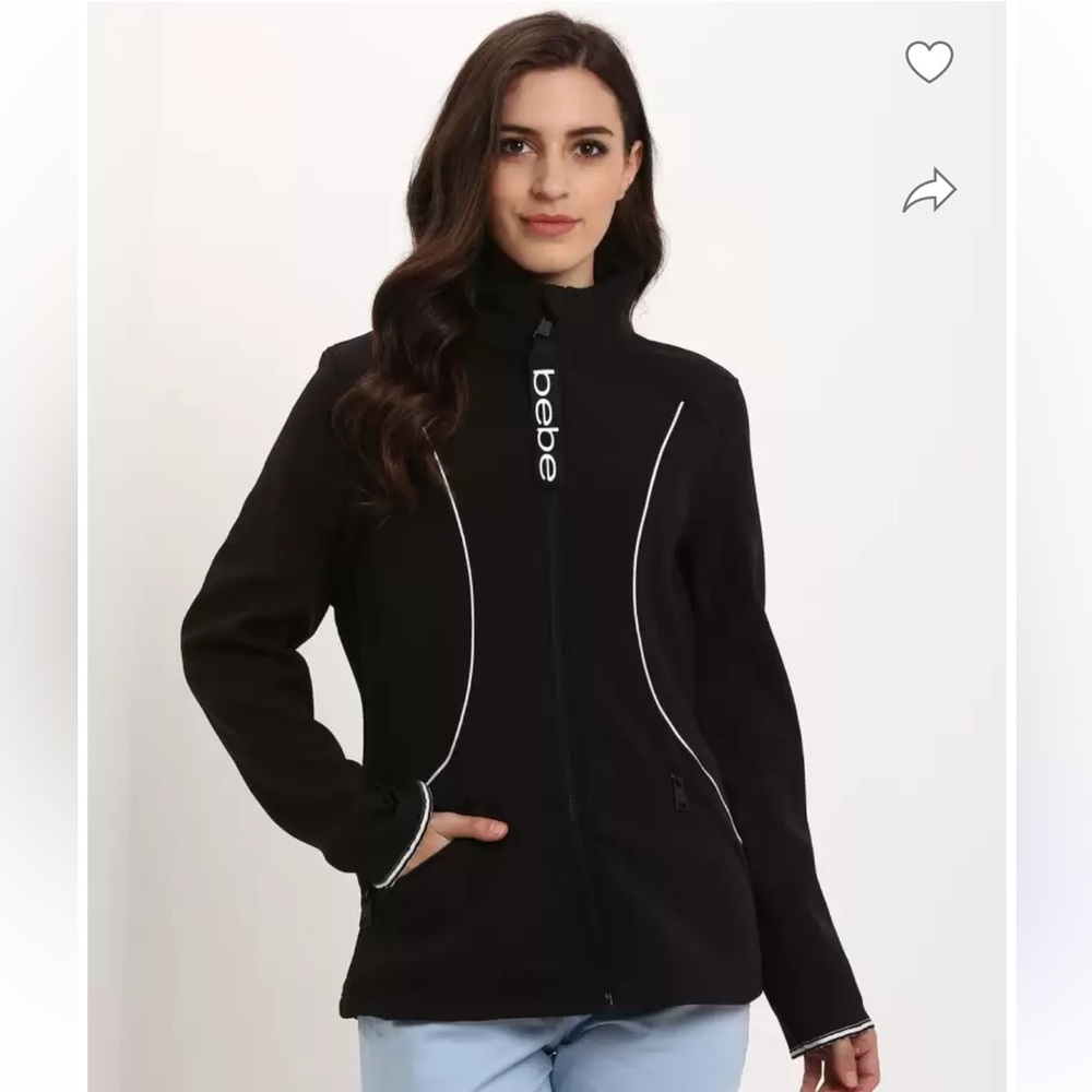 Bebe Sport Black Sports Jacket